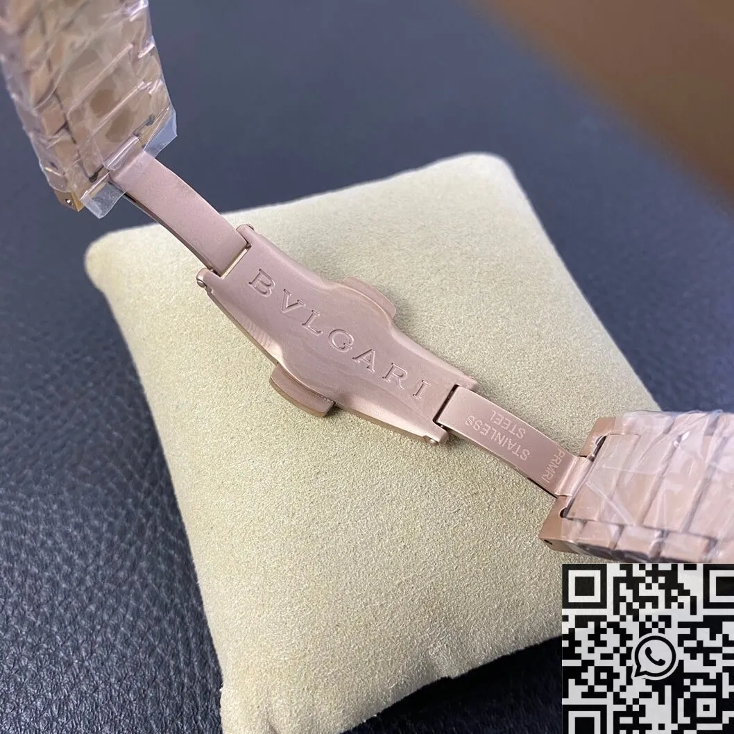 Versatile Bvlgari Octo Finissimo 102912 Rose Gold Watch BV Factory 2478