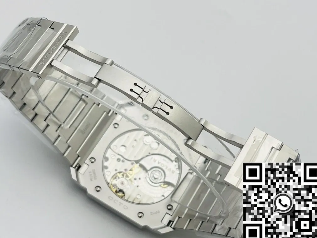Bvlgari Octo Finissimo 103011 Silver White Dial Watch BV Factory Lightweight 2479
