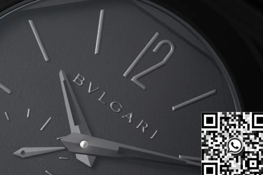 Bright Bvlgari Octo Finissimo 103077 Black Dial Watch BV Factory 2480