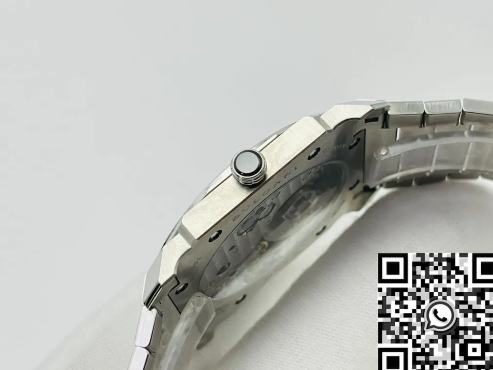 Snug Bvlgari Octo Finissimo 103464 Silver Dial Watch BV Factory 2482