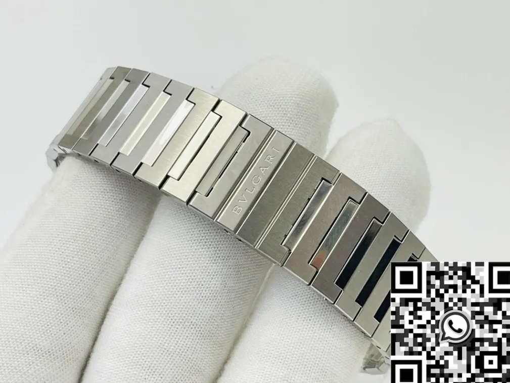 Snug Bvlgari Octo Finissimo 103464 Silver Dial Watch BV Factory 2482