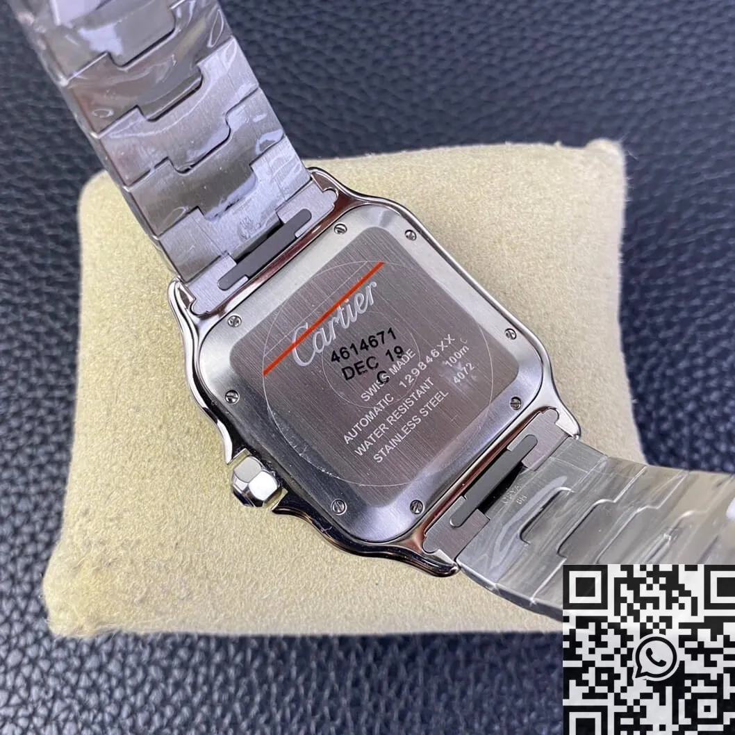 WrinkleFree Cartier De Santos W2SA0006 Golden Watch BV Factory 2485