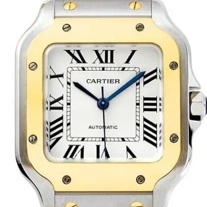 Cartier De Santos W2SA0016 Silver Watch BV Factory Classic 2486
