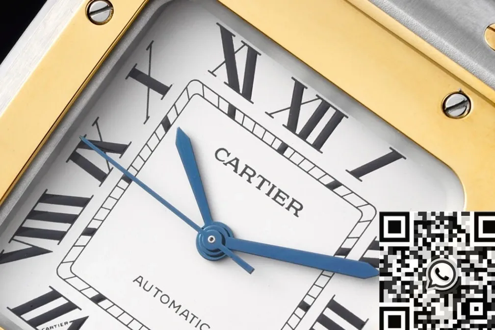 Cartier De Santos W2SA0016 Silver Watch BV Factory Classic 2486
