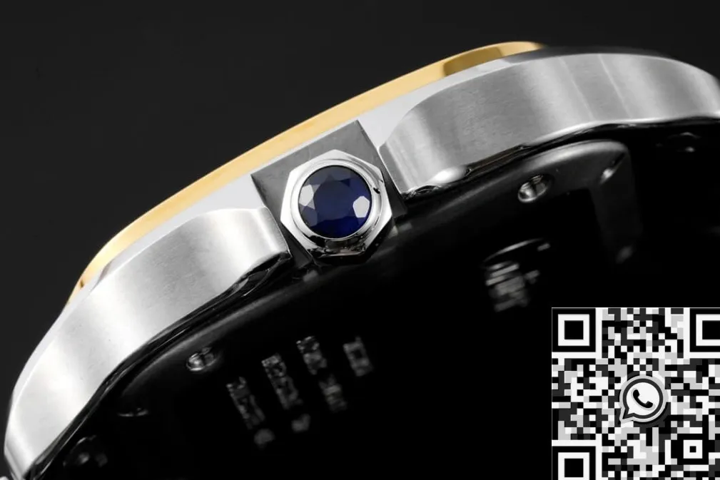 Cartier De Santos W2SA0016 Silver Watch BV Factory Classic 2486