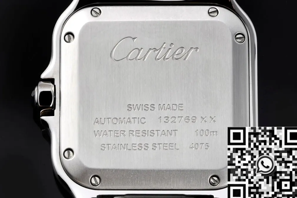 Cartier De Santos W2SA0016 Silver Watch BV Factory Classic 2486