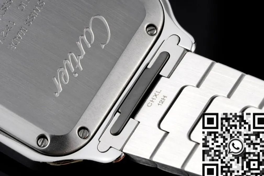 Cartier De Santos W2SA0016 Silver Watch BV Factory Classic 2486