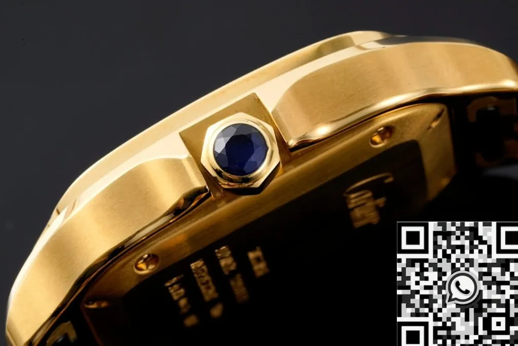 Cartier De Santos WJSA0010 Gold Watch BV Factory Breathable 2488