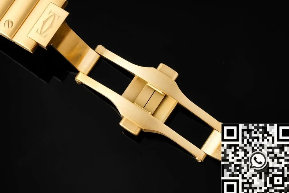 Cartier De Santos WJSA0010 Gold Watch BV Factory Breathable 2488