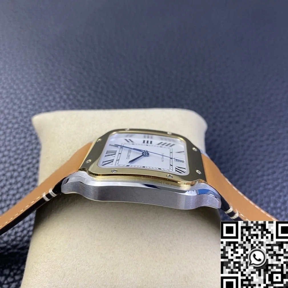 Cartier Santos W2SA0006 Leather Strap Watch BV Factory Casual 2497