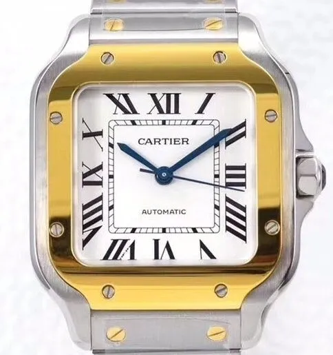Cartier Santos W2SA0016 White Dial Watch BV Factory WeatherProof 2493