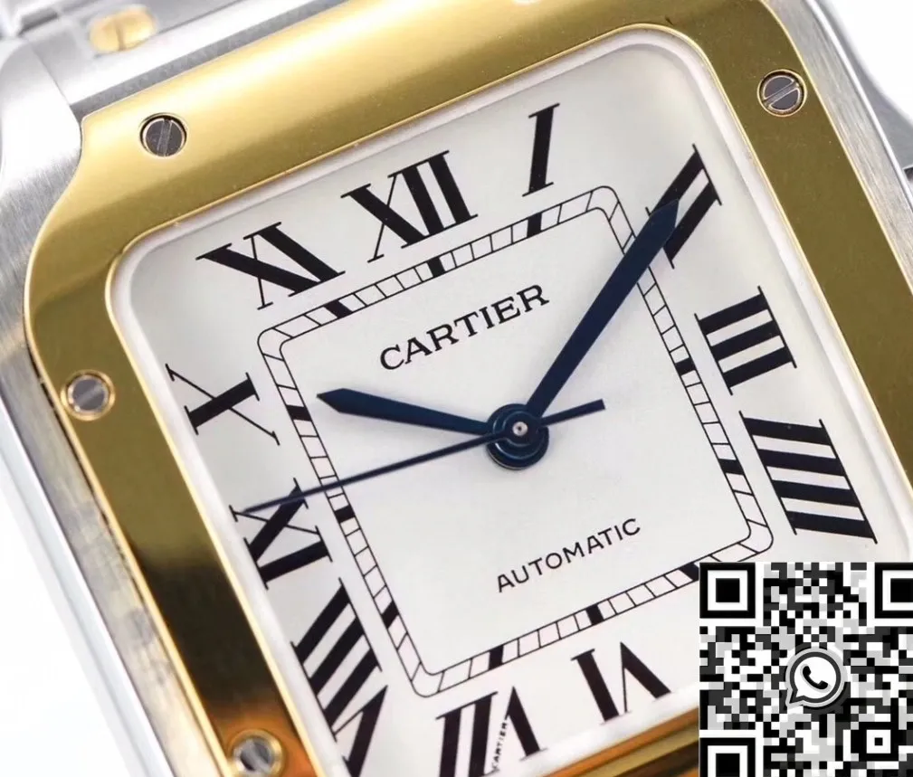 Cartier Santos W2SA0016 White Dial Watch BV Factory WeatherProof 2493
