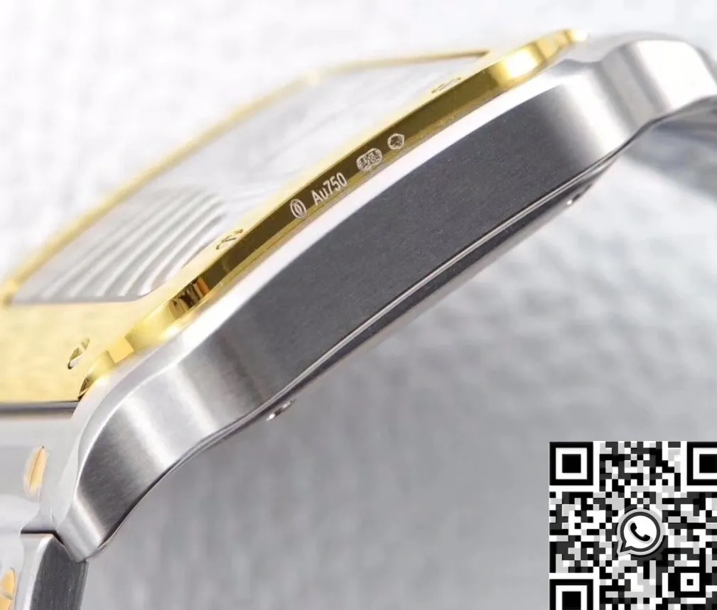 Cartier Santos W2SA0016 White Dial Watch BV Factory WeatherProof 2493