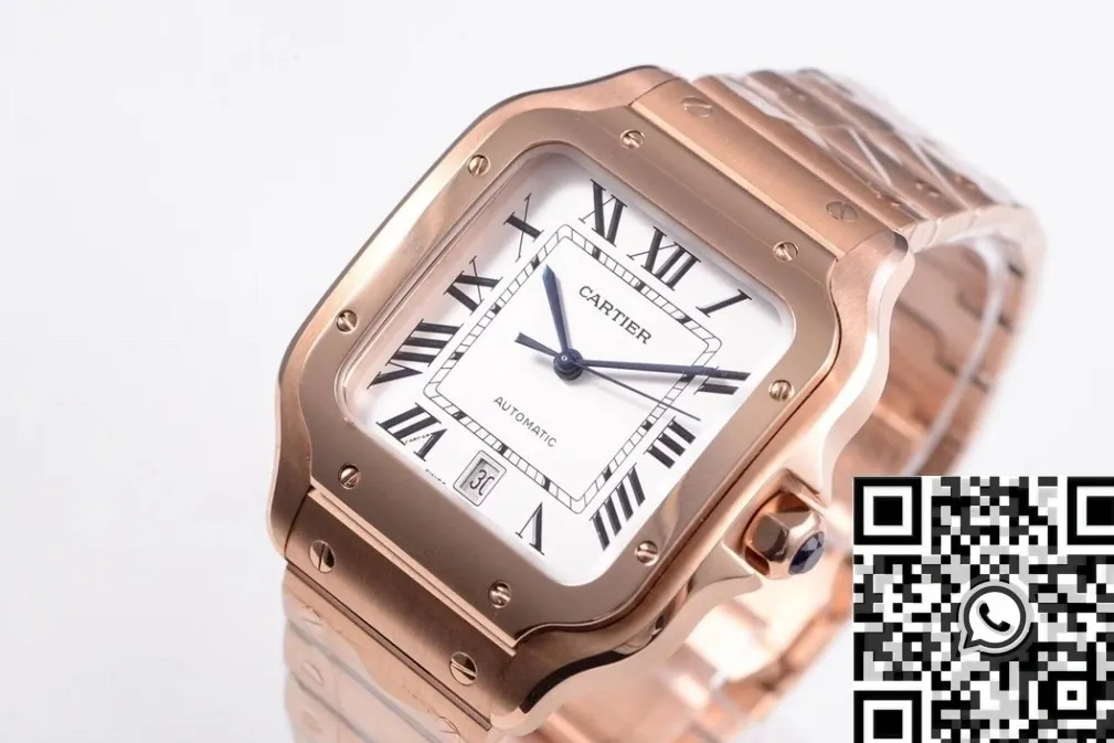 Cartier Santos WGSA0018 Rose Gold Watch BV Factory StreetReady 2496