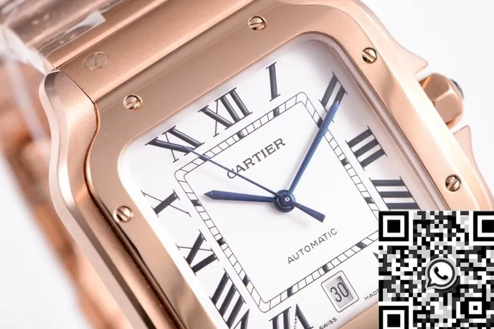 Cartier Santos WGSA0018 Rose Gold Watch BV Factory StreetReady 2496
