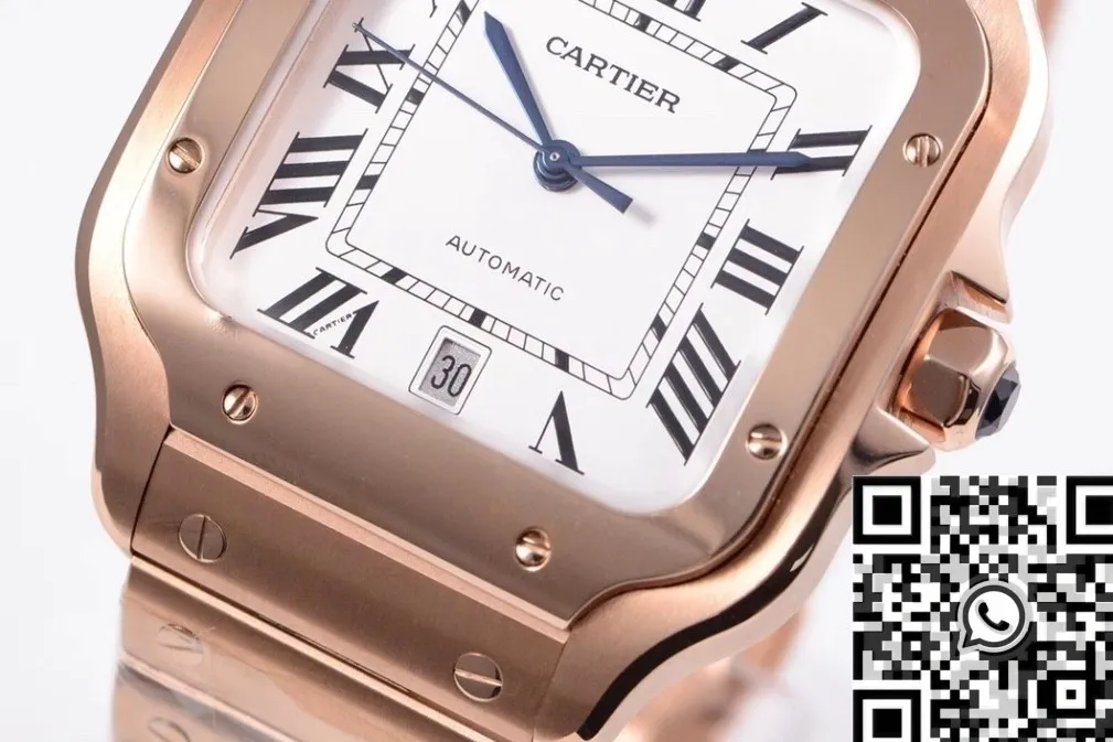 Cartier Santos WGSA0018 Rose Gold Watch BV Factory StreetReady 2496