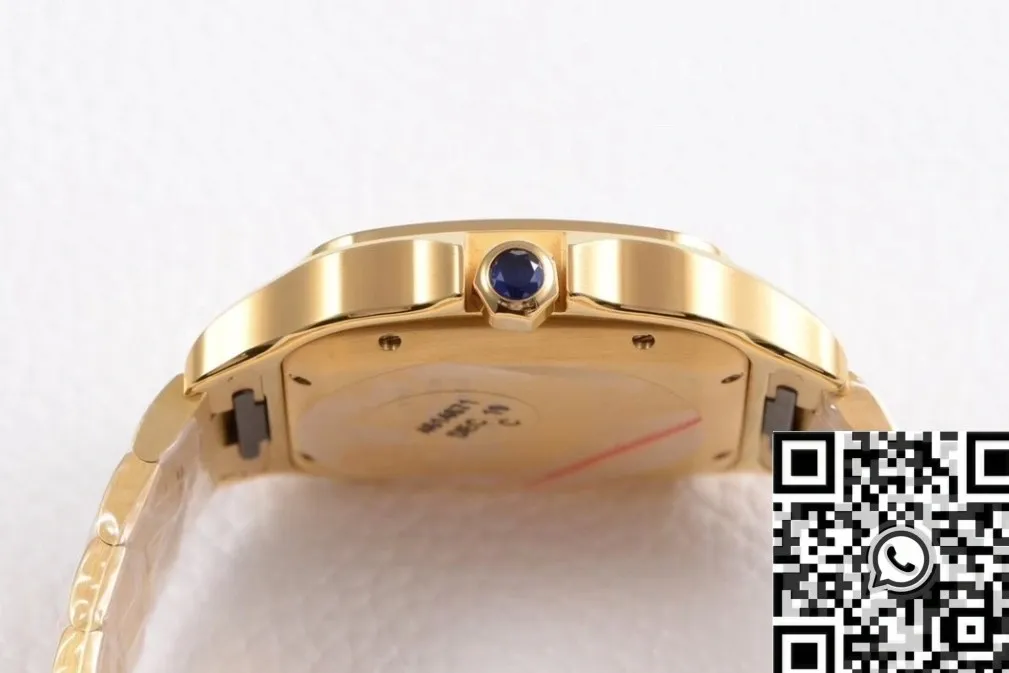 Cartier Santos WGSA0029 Gold Watch BV Factory FlexibleFit 2494