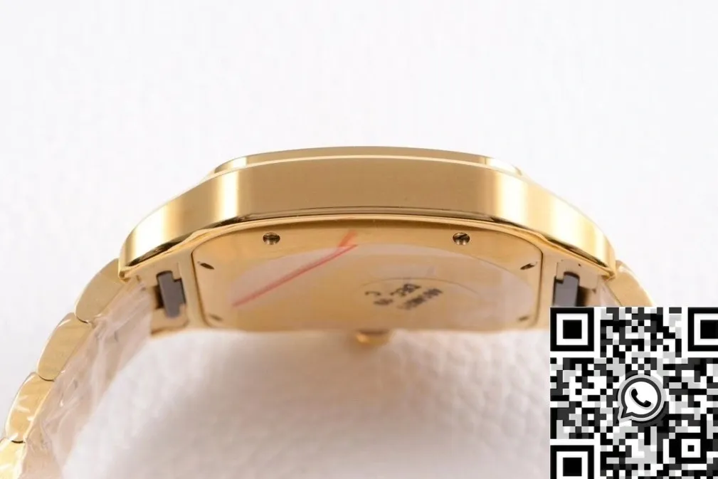 Cartier Santos WGSA0029 Gold Watch BV Factory FlexibleFit 2494