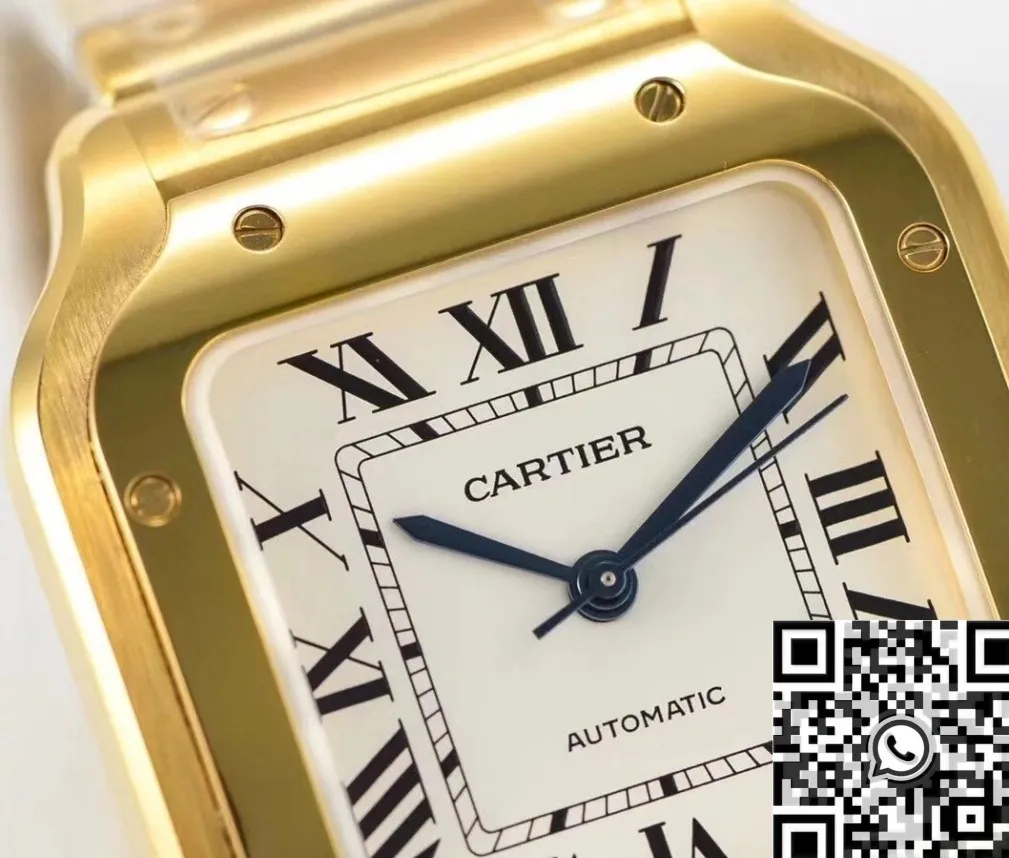 RelaxedFit Cartier Santos WGSA0030 Gold Watch Case BV Factory 2498
