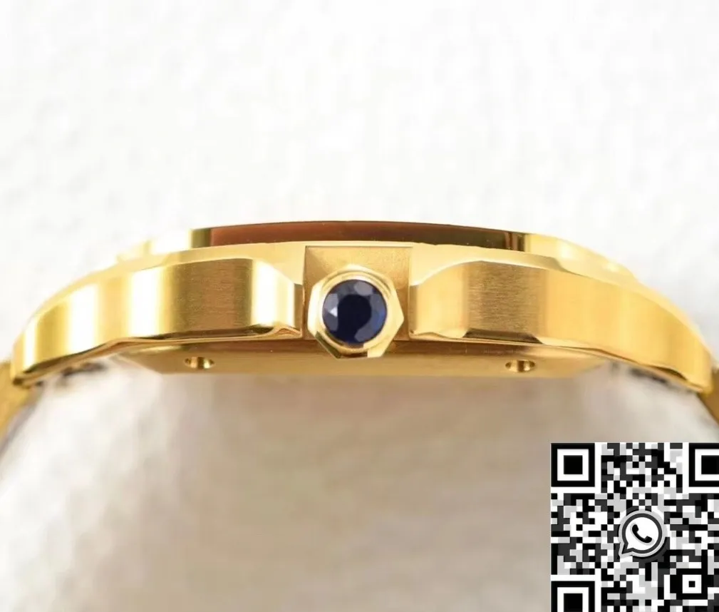 RelaxedFit Cartier Santos WGSA0030 Gold Watch Case BV Factory 2498