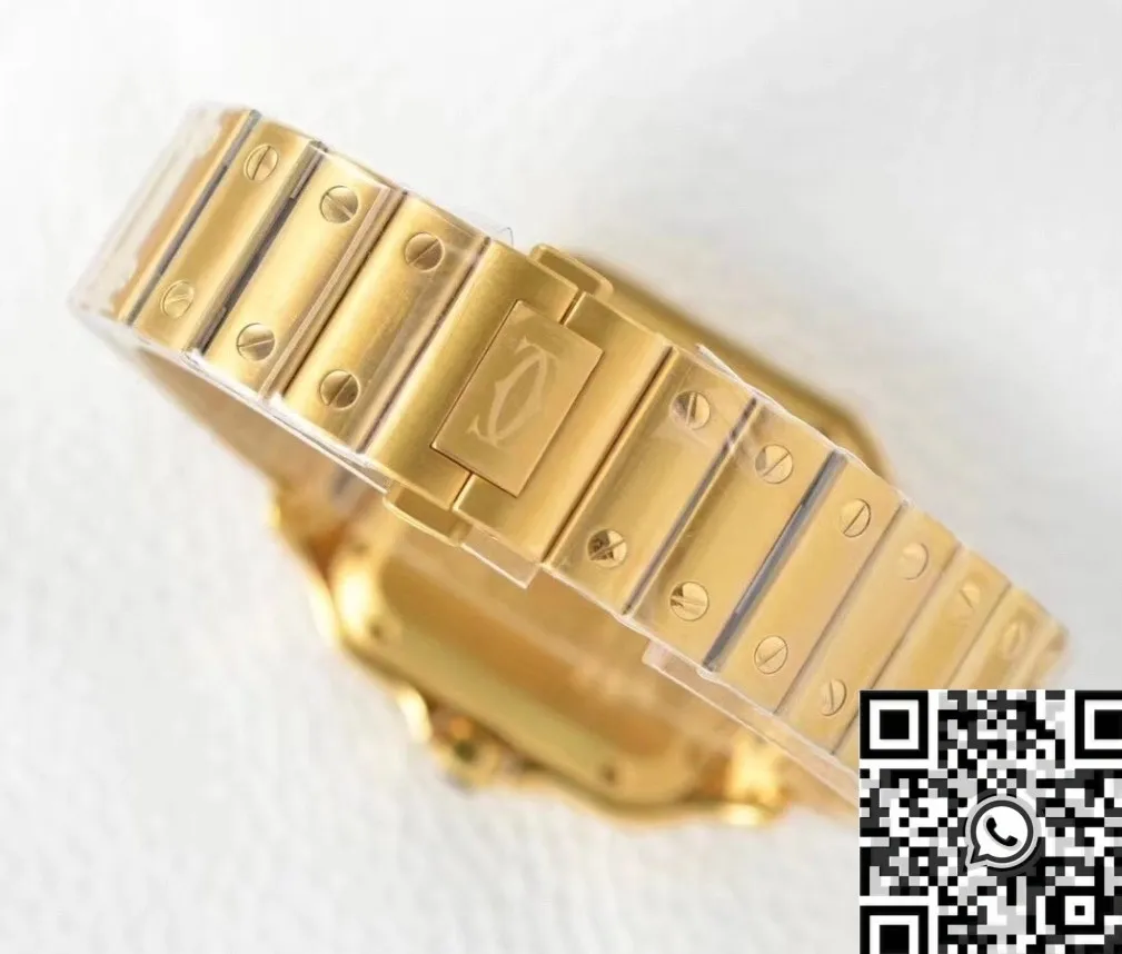 RelaxedFit Cartier Santos WGSA0030 Gold Watch Case BV Factory 2498
