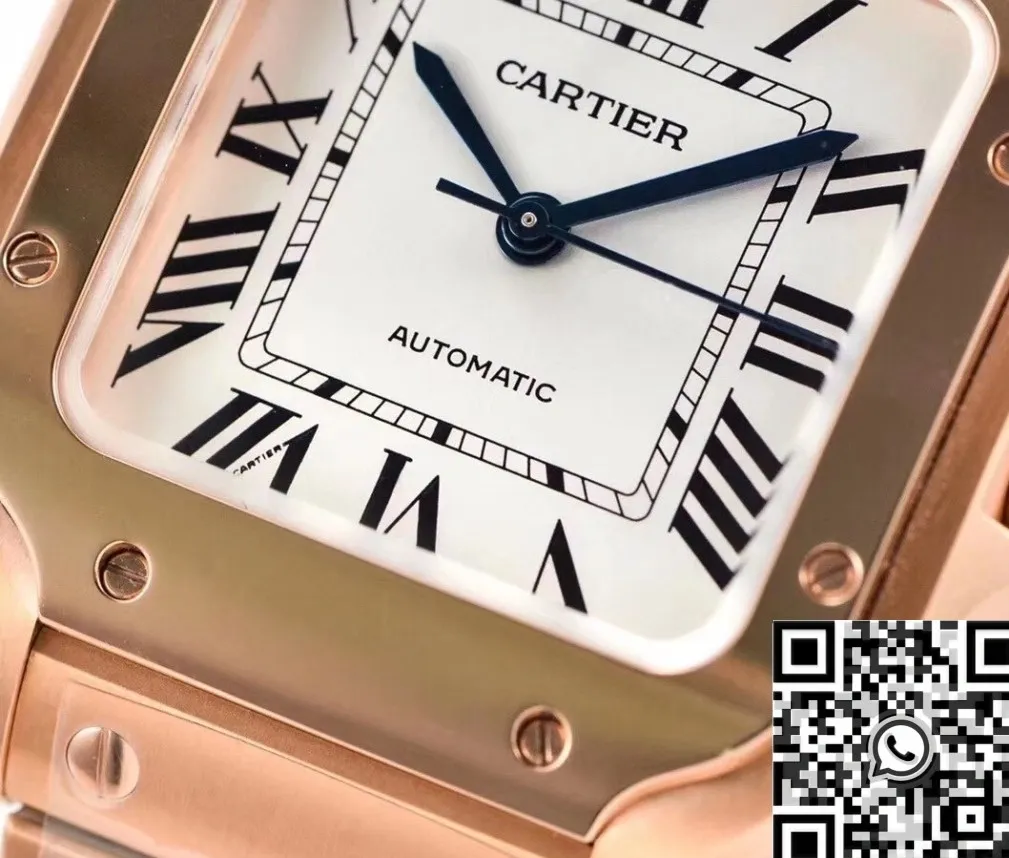 Cartier Santos WGSA0031 Rose Gold Watch BV Factory EyeCatching 2501