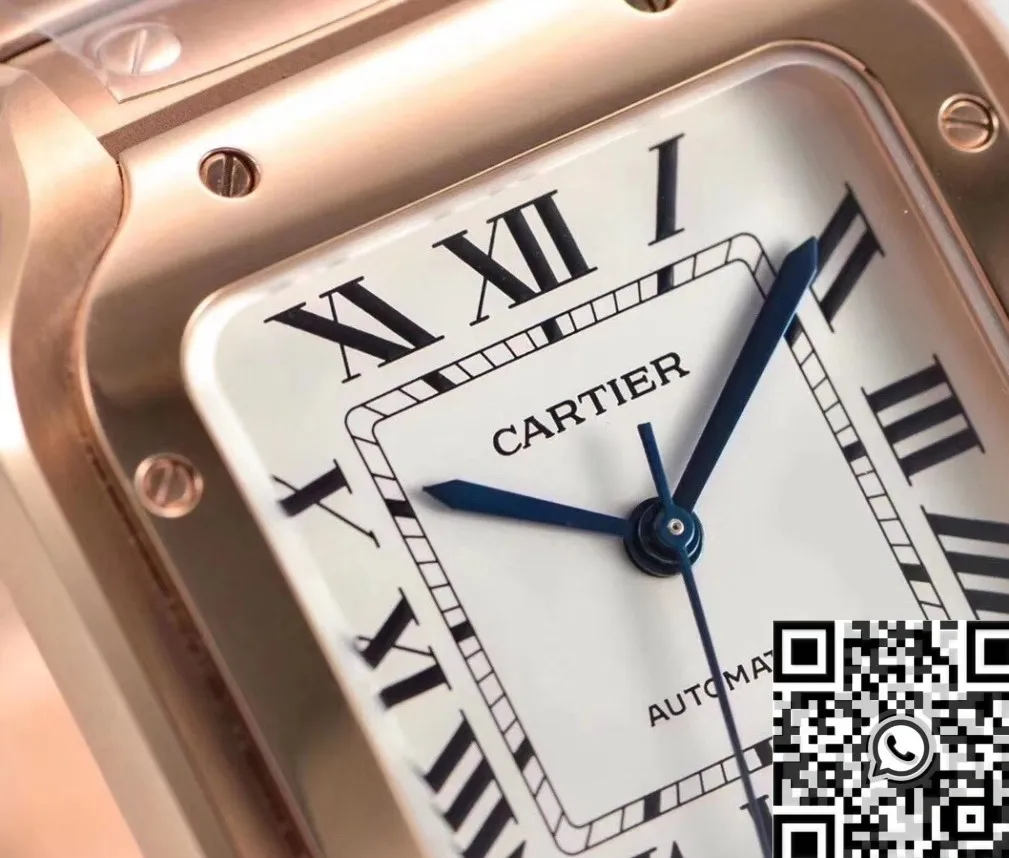 Cartier Santos WGSA0031 Rose Gold Watch BV Factory EyeCatching 2501