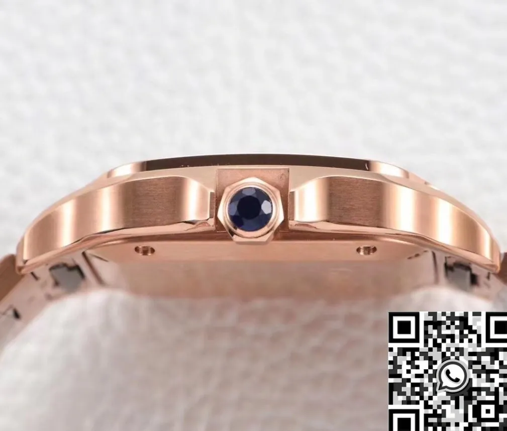 Cartier Santos WGSA0031 Rose Gold Watch BV Factory EyeCatching 2501