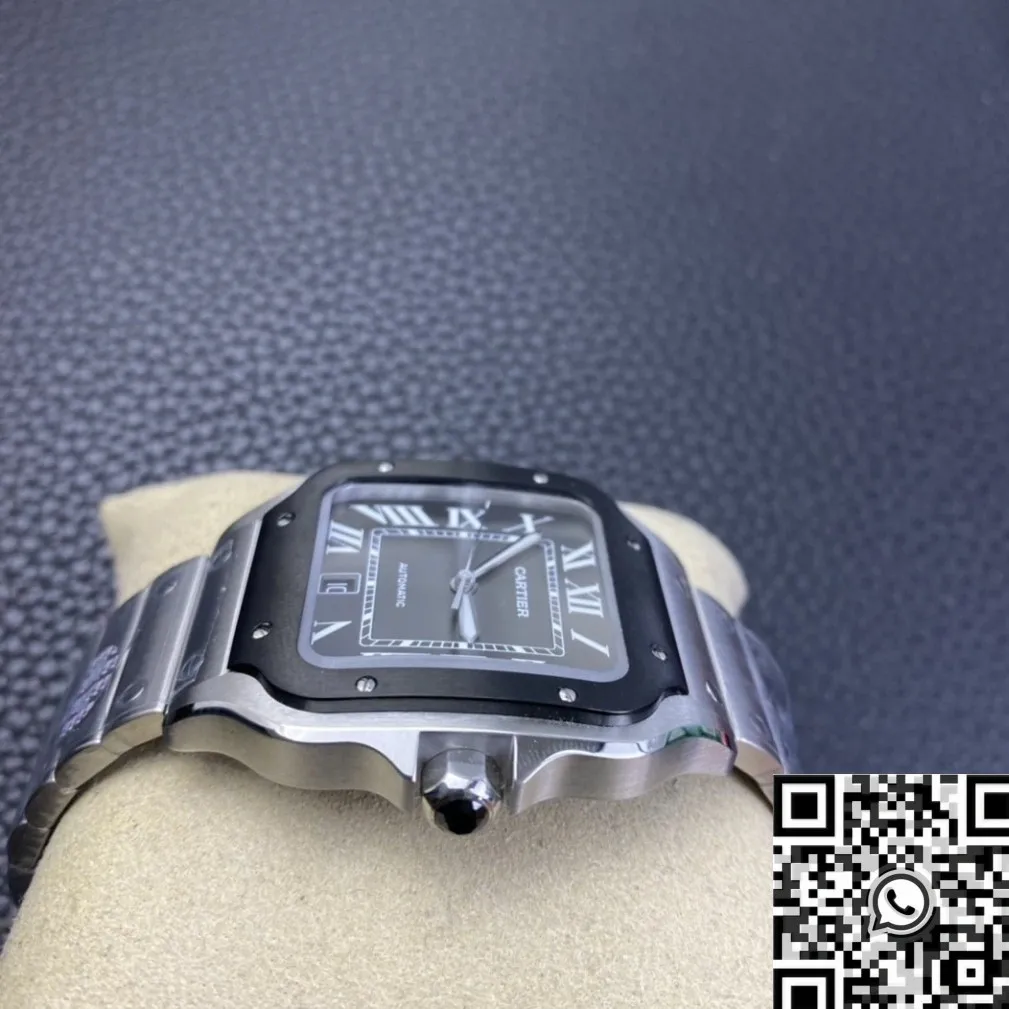 FastDry Cartier Santos WSSA0037 Grey Dial Watch BV Factory 2504