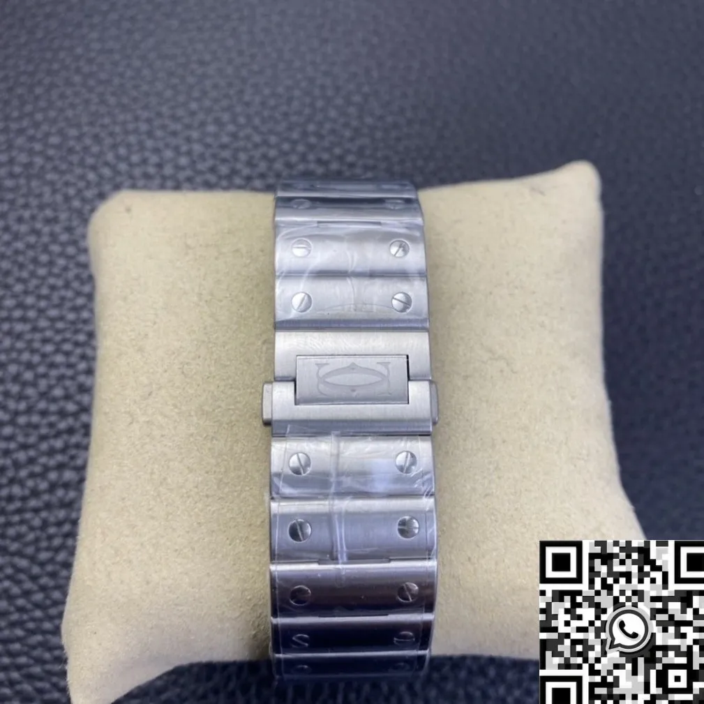 FastDry Cartier Santos WSSA0037 Grey Dial Watch BV Factory 2504