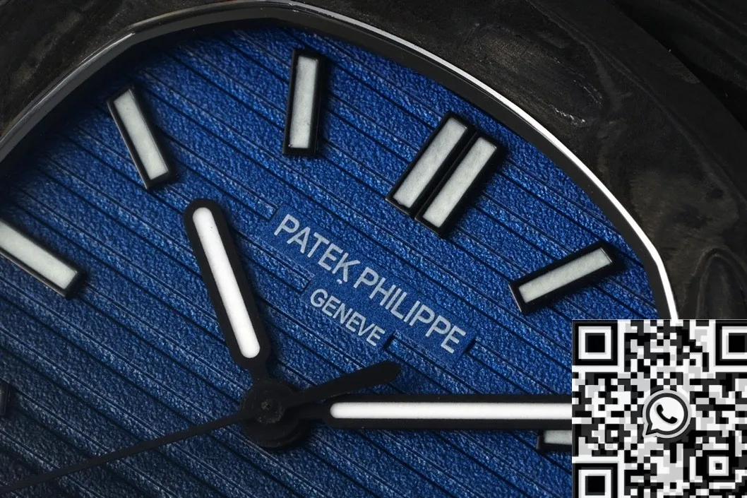 TimelessDesign DIW Custom Patek Philippe Nautilus Gradient Blue Watch 723