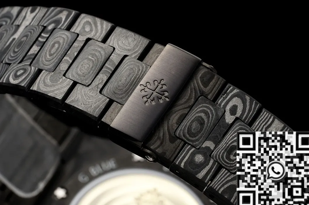 TimelessDesign DIW Custom Patek Philippe Nautilus Gradient Blue Watch 723