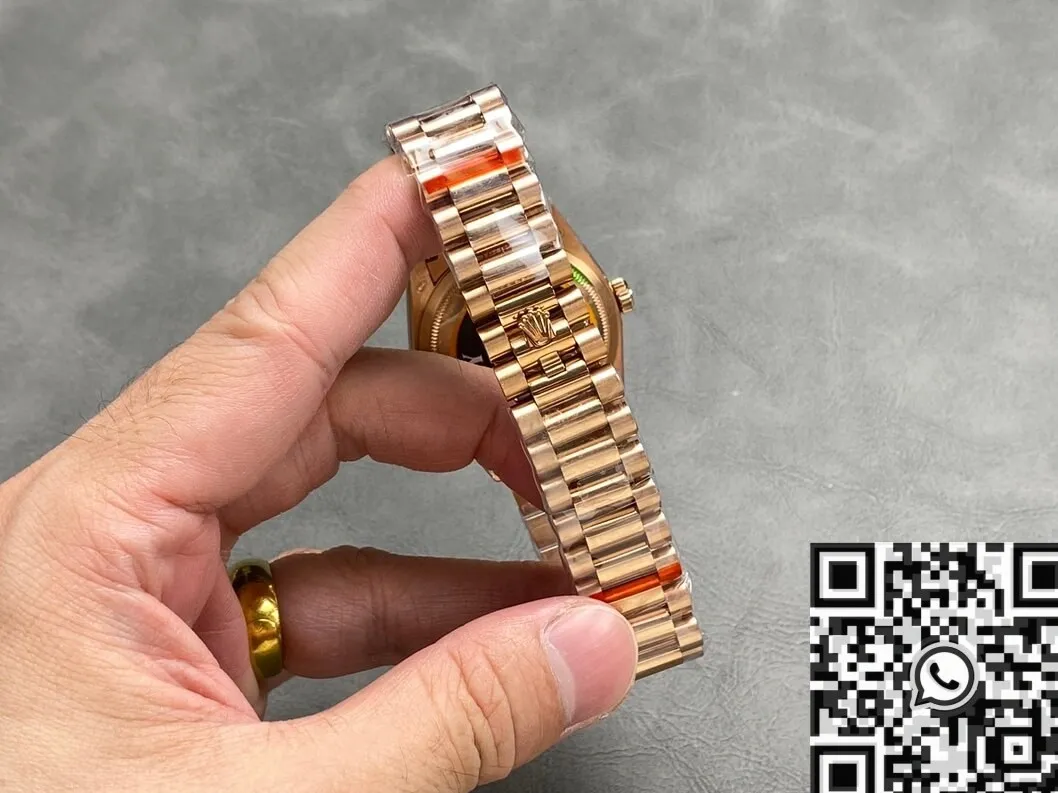 Breathable Day And Date Rolex M128239 Size 36mm Rose Gold Watch Q Factory 2719