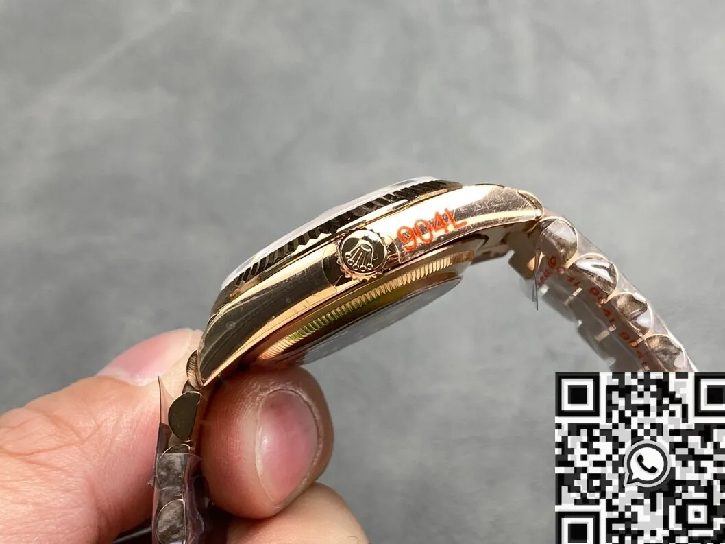 Day Date 36 Rolex M128235 Diamond Scale Watch Q Factory Contemporary 2712