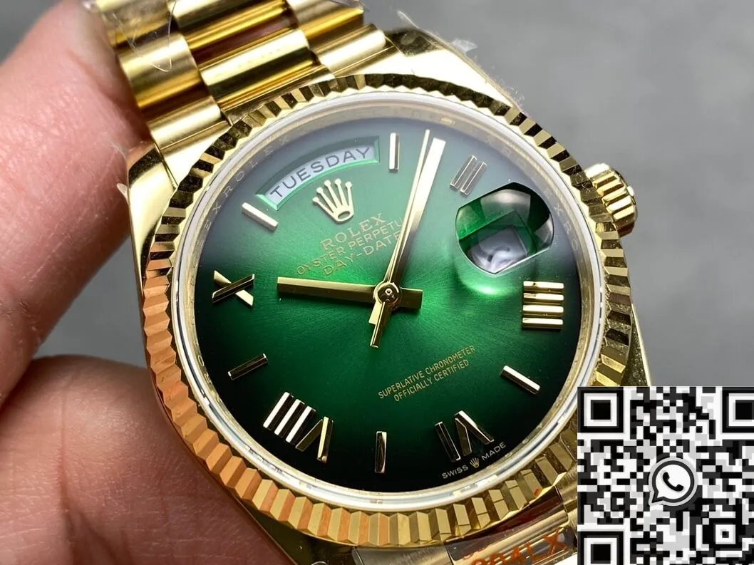 DailyWear Day Date Gold Rolex M128238 – 0118 Watch 36mm Q Factory 2717