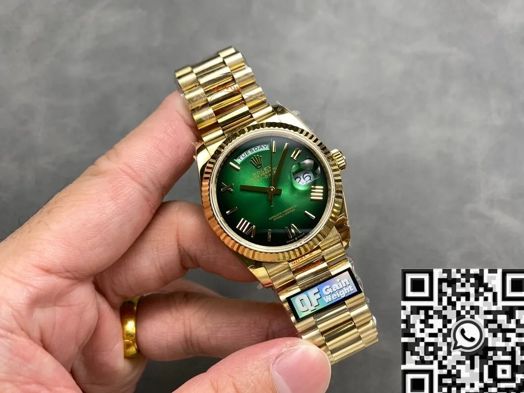 DailyWear Day Date Gold Rolex M128238 – 0118 Watch 36mm Q Factory 2717