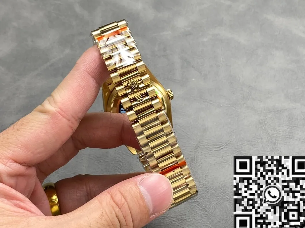 Trendsetting Day Date Rolex Diamond M128238 – 0008 Diamond Scale 36mm Watch Q Factory 2704