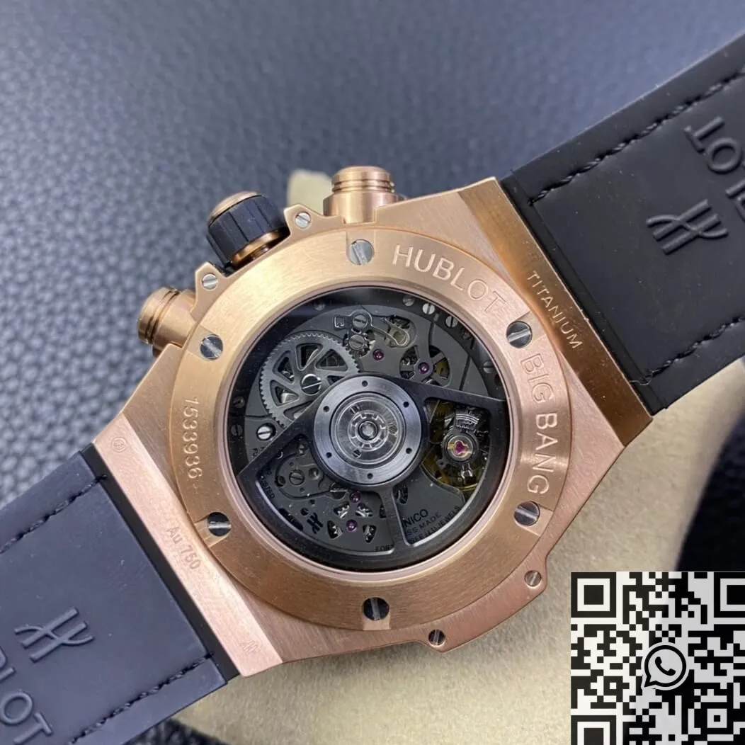Hublot BIG BANG Unico 411.OX.9910.LR.0999 Rainbow Rose Gold Watch ZF Factory Practical 2214