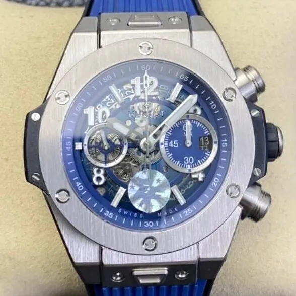Hublot BIG BANG Unico 421.NX.5170.RX Blue Dial Watch ZF Factory Seasonal 2218