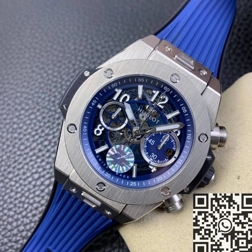 Hublot BIG BANG Unico 421.NX.5170.RX Blue Dial Watch ZF Factory Seasonal 2218