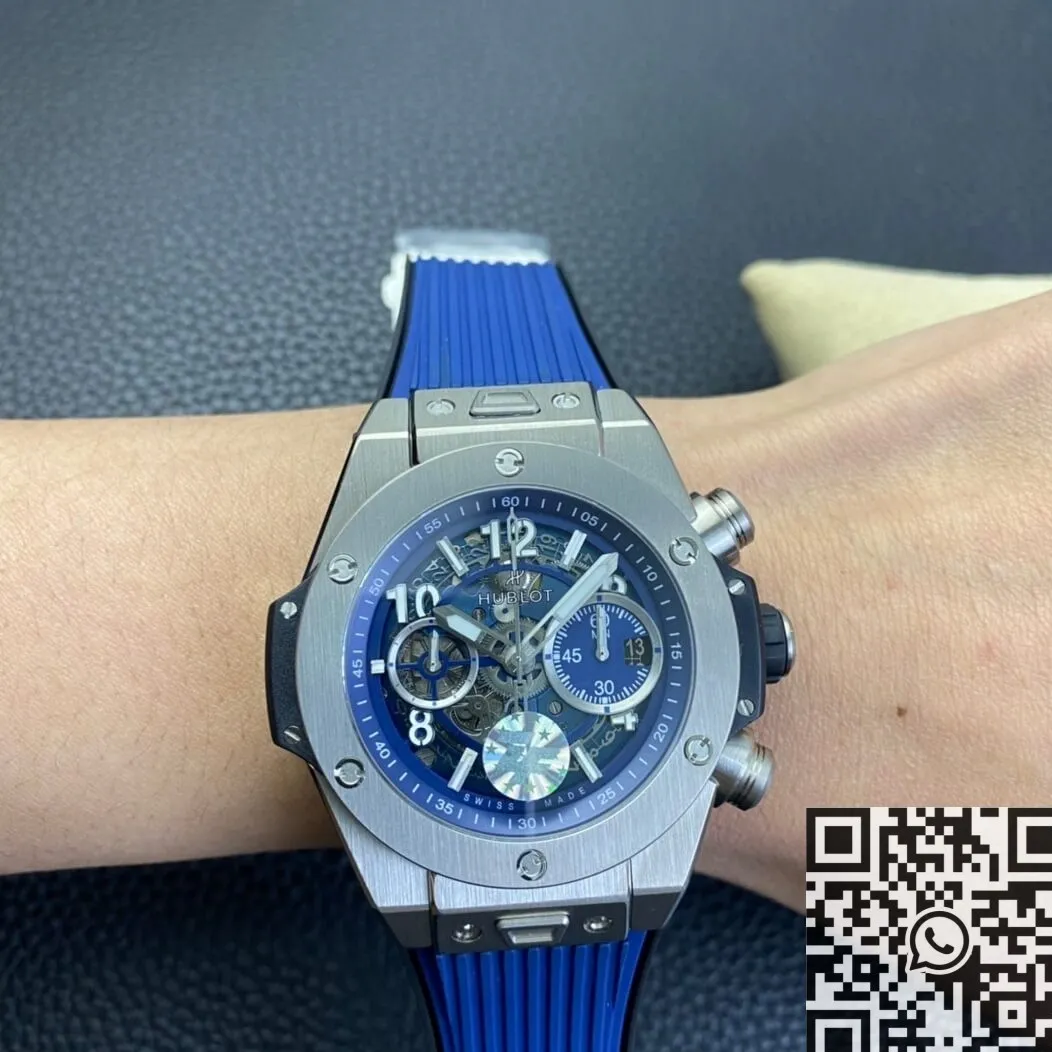 Hublot BIG BANG Unico 421.NX.5170.RX Blue Dial Watch ZF Factory Seasonal 2218
