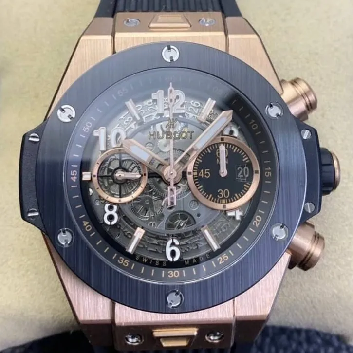 Hublot BIG BANG Unico 421.OX.1180.RX Gold Watch ZF Factory UrbanChic 2219