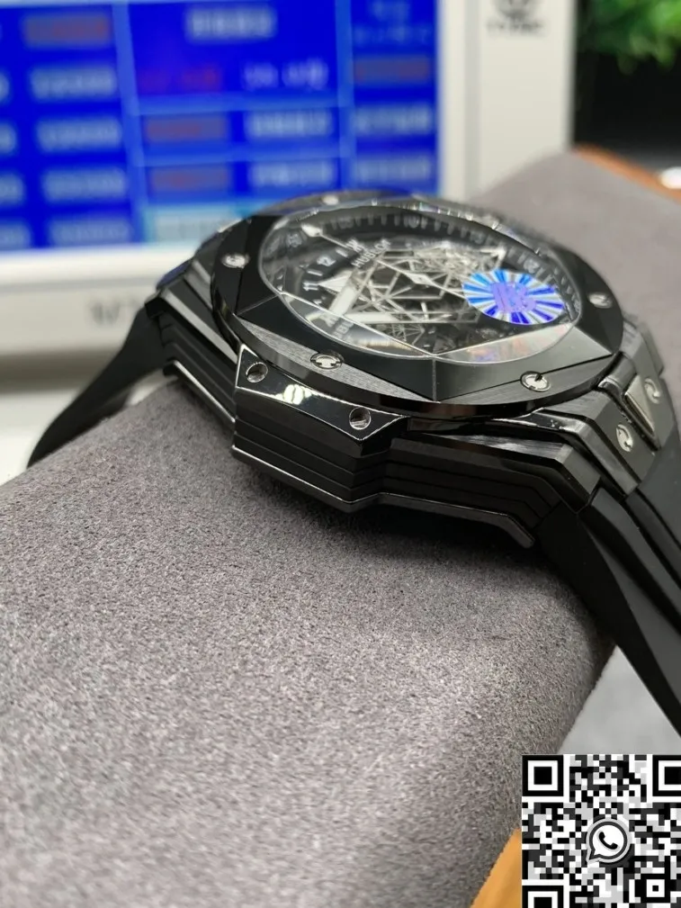 Hublot Big Bang Sang Bleu II 418.CX.1114.RX.MXM20 Black Ceramics Watch BBF Factory Premium 2673
