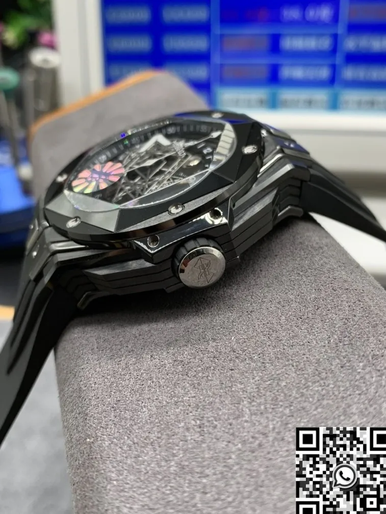 Hublot Big Bang Sang Bleu II 418.CX.1114.RX.MXM20 Black Ceramics Watch BBF Factory Premium 2673