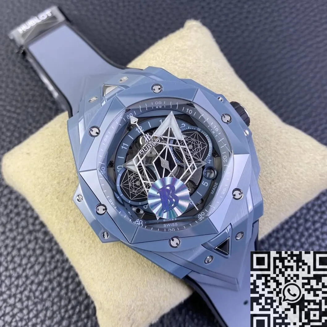 Hublot Big Bang Sang Bleu II 418.FX.8007.RX.MXM21 Ceramics Watch BBF Factory Durable 2674