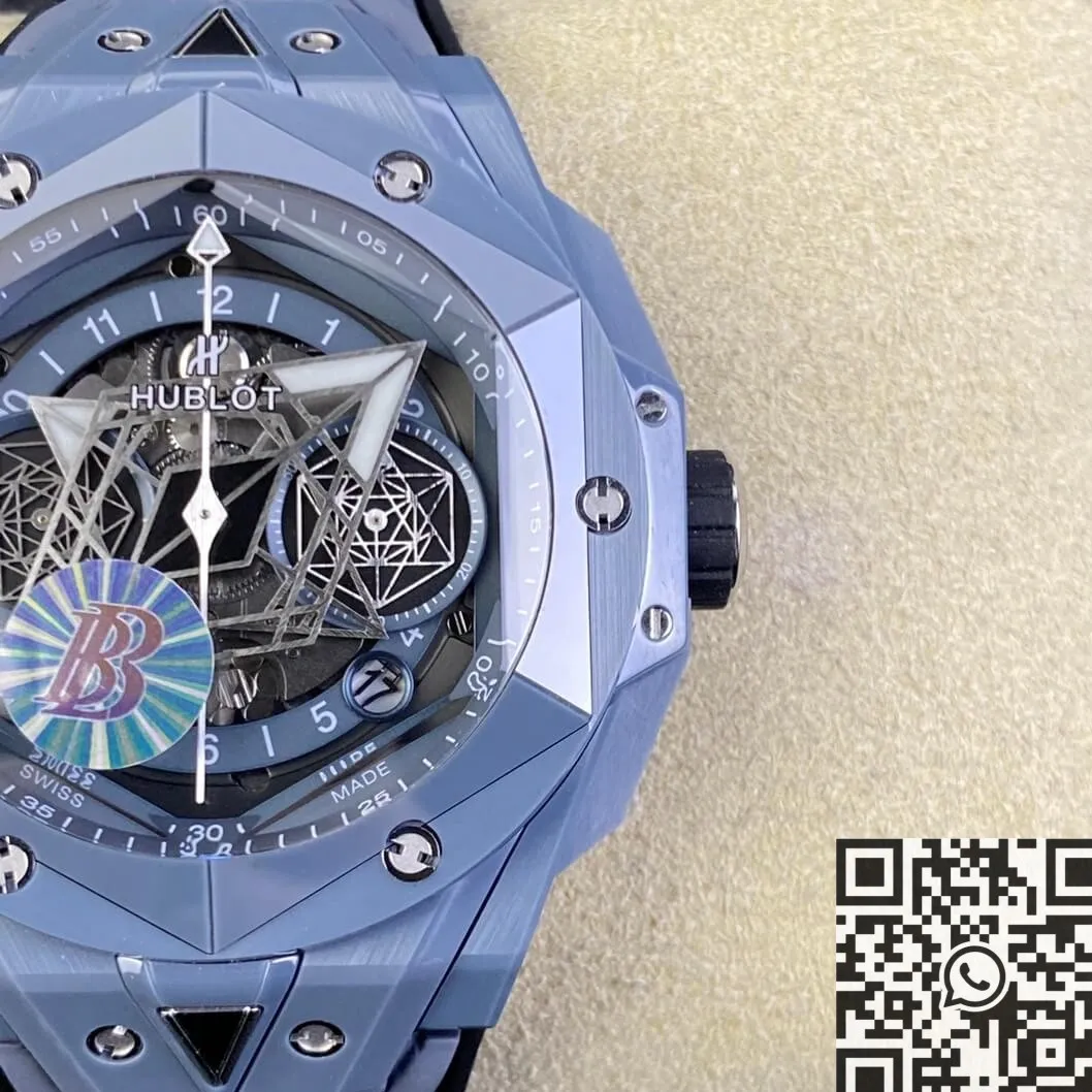 Hublot Big Bang Sang Bleu II 418.FX.8007.RX.MXM21 Ceramics Watch BBF Factory Durable 2674