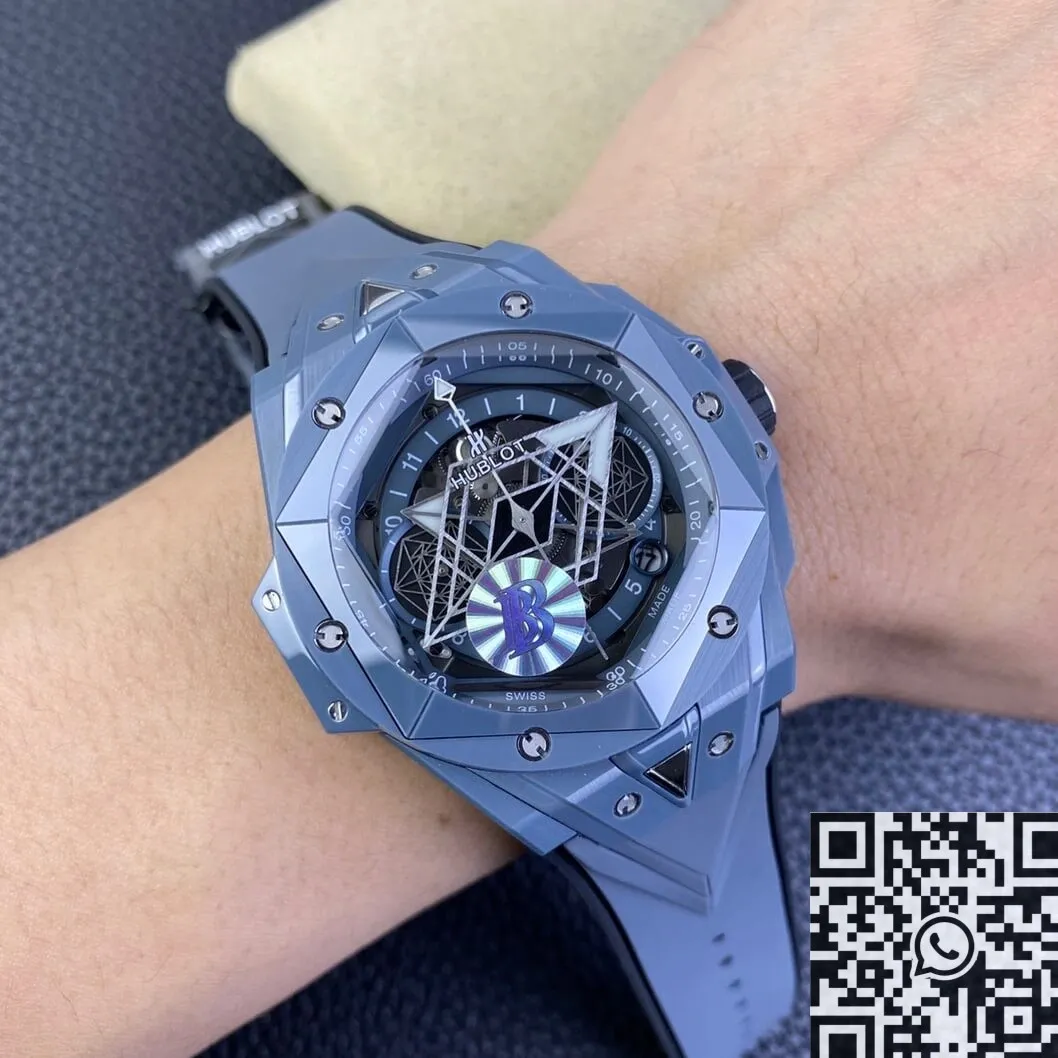 Hublot Big Bang Sang Bleu II 418.FX.8007.RX.MXM21 Ceramics Watch BBF Factory Durable 2674
