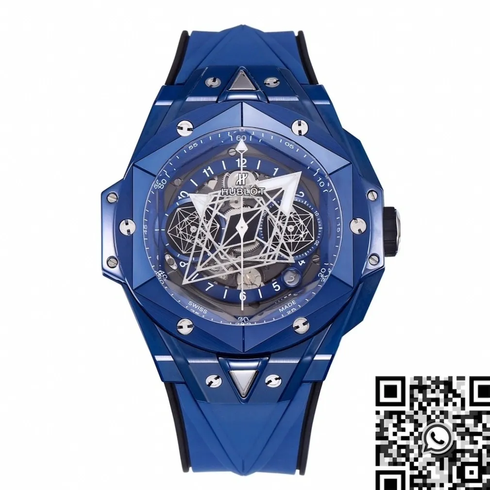 Hublot Big Bang Sang Bleu II 418.GX.5207.RX.MXM22 Blue Ceramics BBF Factory Minimalist 2672