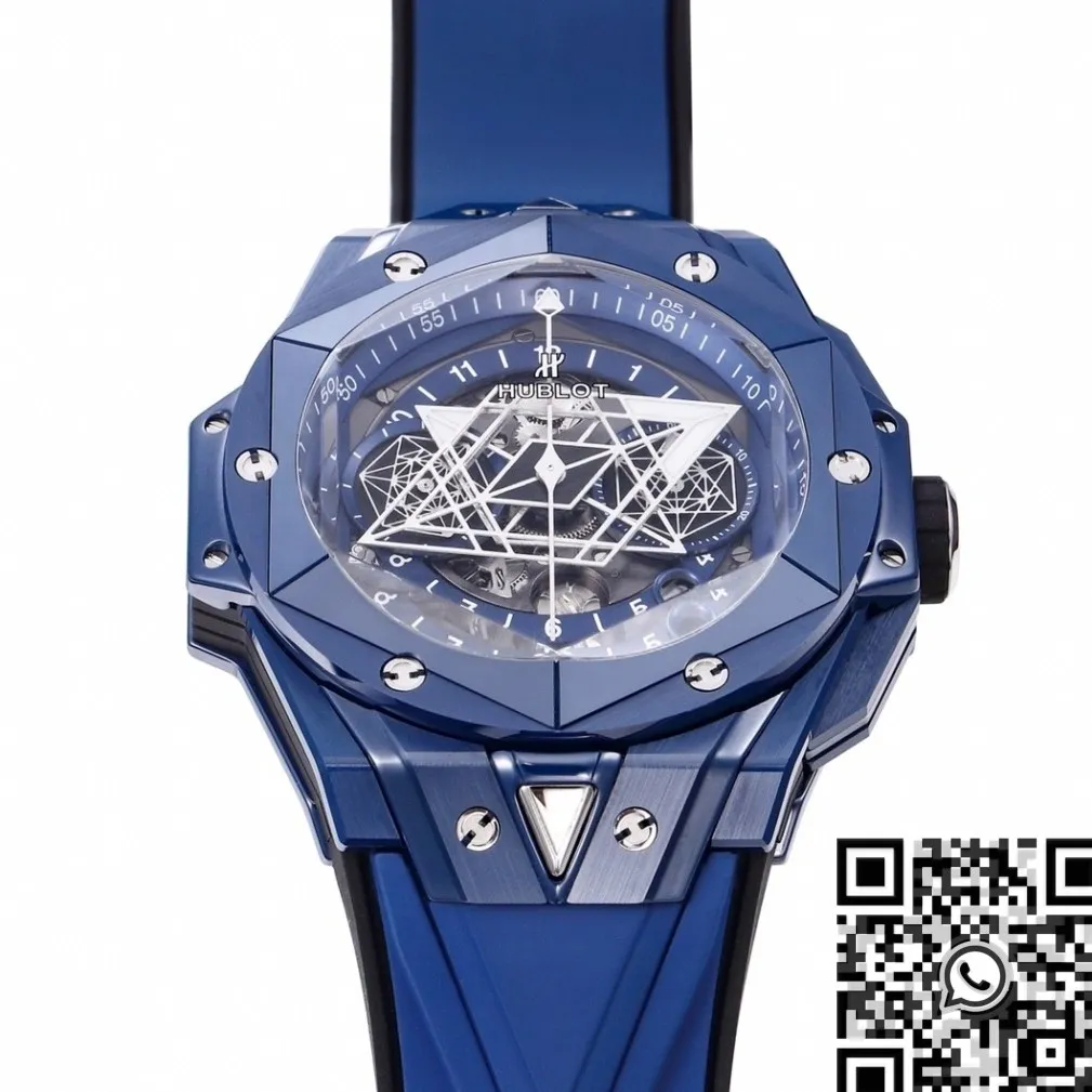 Hublot Big Bang Sang Bleu II 418.GX.5207.RX.MXM22 Blue Ceramics BBF Factory Minimalist 2672