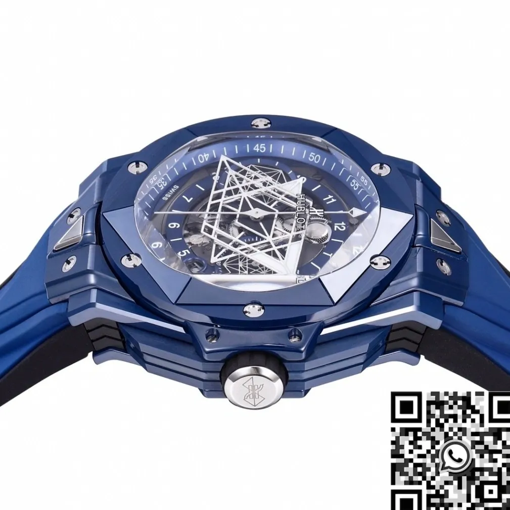 Hublot Big Bang Sang Bleu II 418.GX.5207.RX.MXM22 Blue Ceramics BBF Factory Minimalist 2672